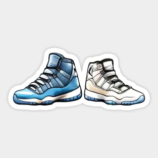 AJ XI Sticker